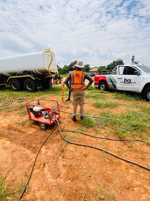 Facility maintenance team at work